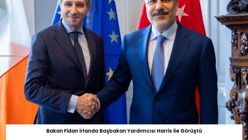 Bakan Fidan İrlanda Başbakan Yardımcısı Harris ile Görüştü