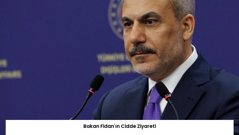 Bakan Fidan’ın Cidde Ziyareti