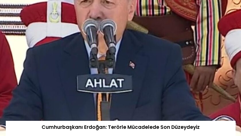 Cumhurbaşkanı Erdoğan: Terörle Mücadelede Son Düzeydeyiz