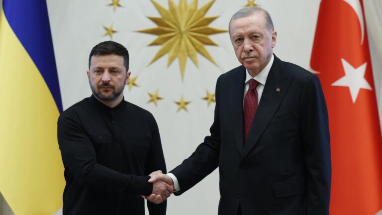 Cumhurbaşkanı Erdoğan ve Zelenski Görüştü
