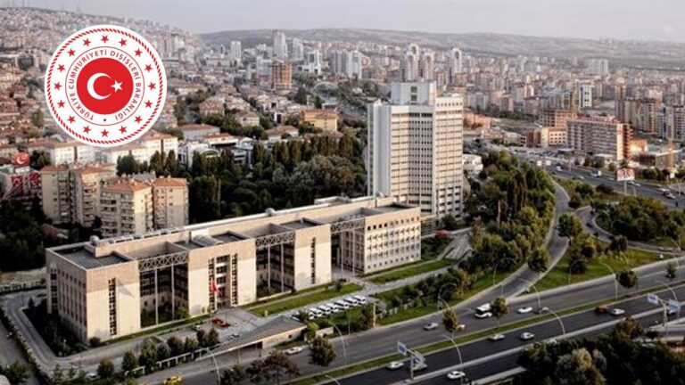 Dışişleri Bakanlığı: Türkiye, Filistin Halkının Mücadelesine Destek Vermeye Devam Edecek