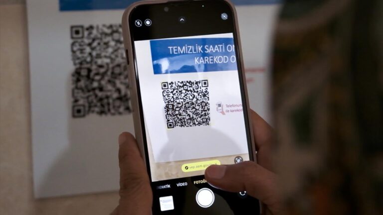Hastanelerde Hijyen için QR Kodlu Yenilik