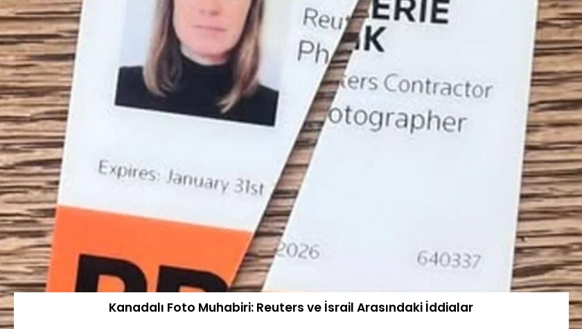 Kanadalı Foto Muhabiri: Reuters ve İsrail Arasındaki İddialar