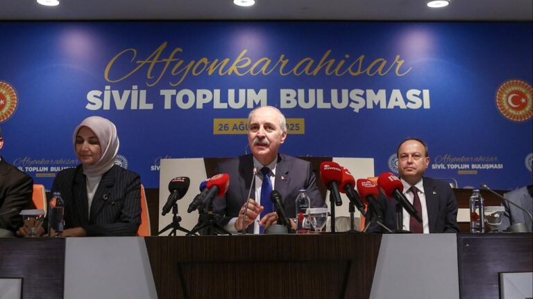 TBMM Başkanı Kurtulmuş: Terör örgütüyle pazarlık yapılmamıştır