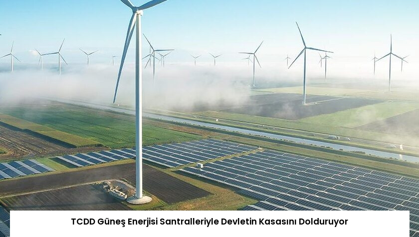 TCDD Güneş Enerjisi Santralleriyle Devletin Kasasını Dolduruyor