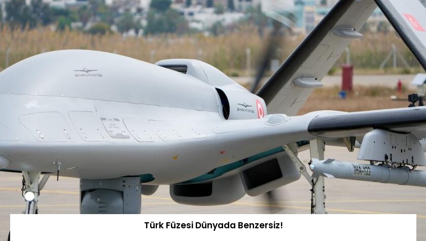 Türk Füzesi Dünyada Benzersiz!