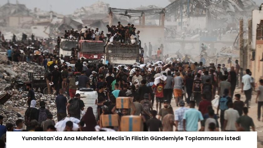 Yunanistan’da Ana Muhalefet, Meclis’in Filistin Gündemiyle Toplanmasını İstedi