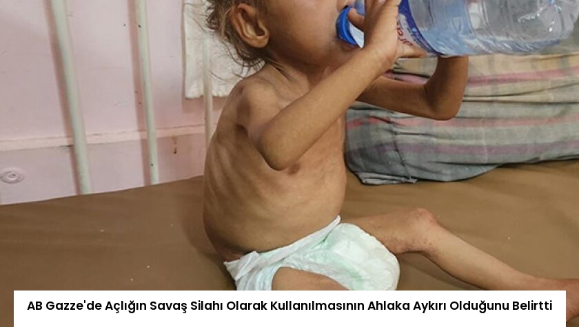AB Gazze’de Açlığın Savaş Silahı Olarak Kullanılmasının Ahlaka Aykırı Olduğunu Belirtti