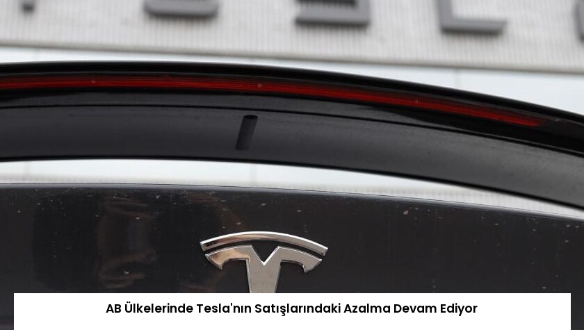 AB Ülkelerinde Tesla’nın Satışlarındaki Azalma Devam Ediyor