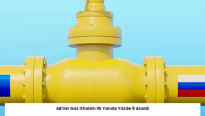 AB’nin Gaz İthalatı İlk Yarıda Yüzde 9 Azaldı