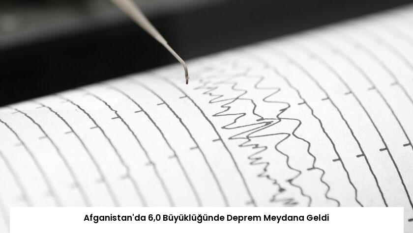 Afganistan’da 6,0 Büyüklüğünde Deprem Meydana Geldi