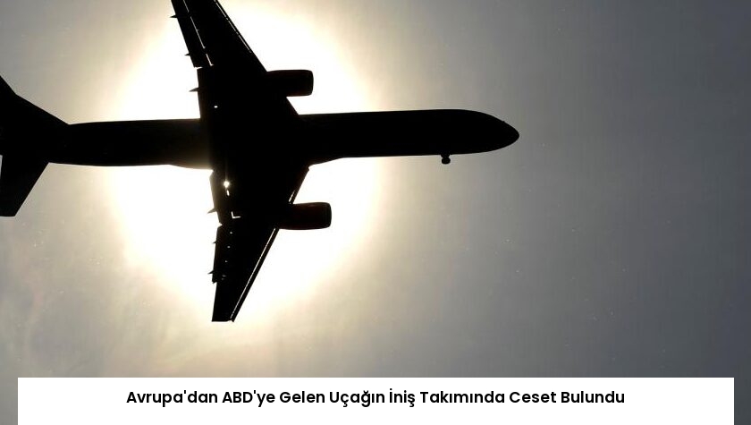 Avrupa’dan ABD’ye Gelen Uçağın İniş Takımında Ceset Bulundu