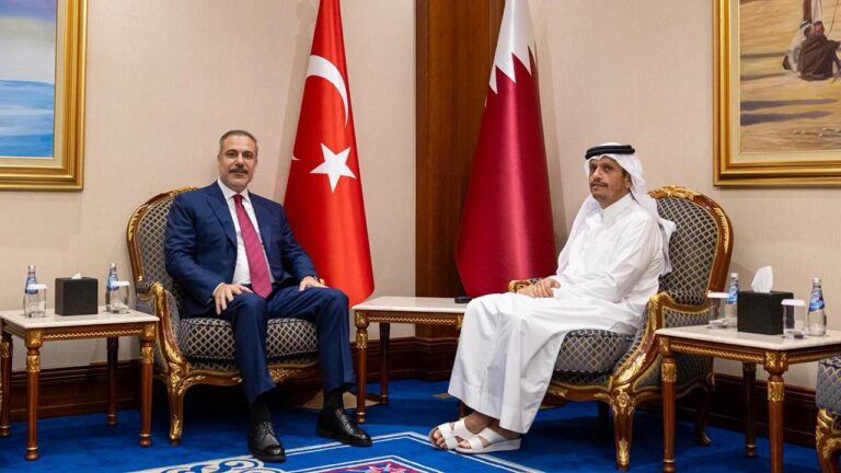 Bakan Fidan, Katar Başbakanı Al-Thani ile Güçlü Bir Görüşme Gerçekleştirdi