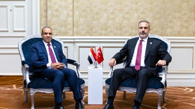 Bakan Fidan, Katarlı ve Mısırlı mevkidaşlarıyla görüştü