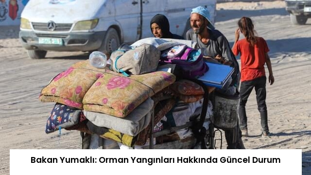Bakan Yumaklı: Orman Yangınları Hakkında Güncel Durum