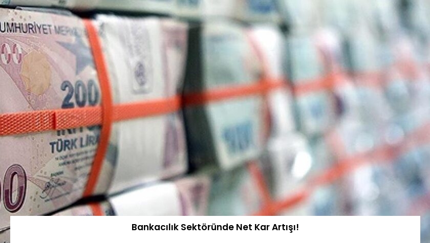 Bankacılık Sektöründe Net Kar Artışı!