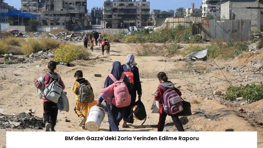 BM’den Gazze’deki Zorla Yerinden Edilme Raporu