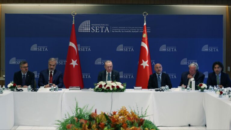 Cumhurbaşkanı Erdoğan ABD’li Düşünce Kuruluşu Temsilcileriyle Toplantı Gerçekleştirdi