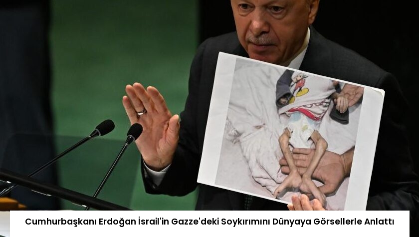 Cumhurbaşkanı Erdoğan İsrail’in Gazze’deki Soykırımını Dünyaya Görsellerle Anlattı