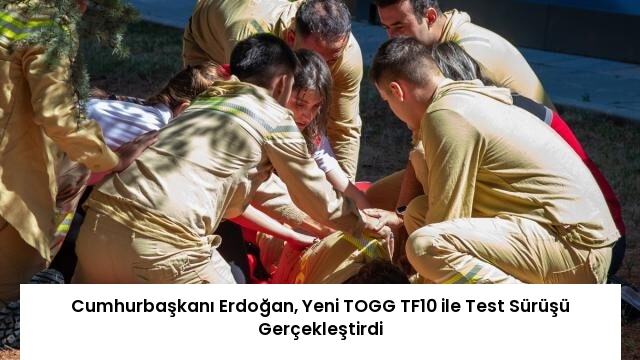 Cumhurbaşkanı Erdoğan, Yeni TOGG TF10 ile Test Sürüşü Gerçekleştirdi