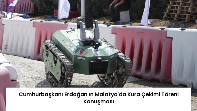 Cumhurbaşkanı Erdoğan’ın Malatya’da Kura Çekimi Töreni Konuşması