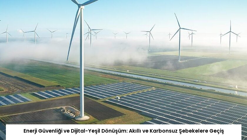 Enerji Güvenliği ve Dijital-Yeşil Dönüşüm: Akıllı ve Karbonsuz Şebekelere Geçiş