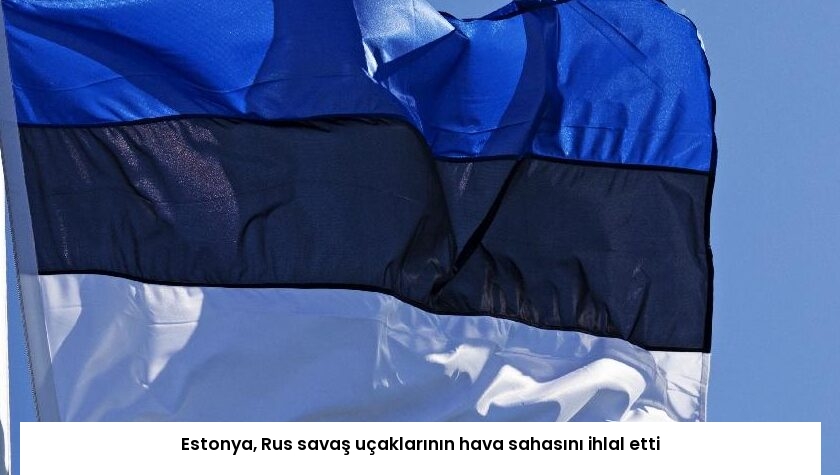Estonya, Rus savaş uçaklarının hava sahasını ihlal etti