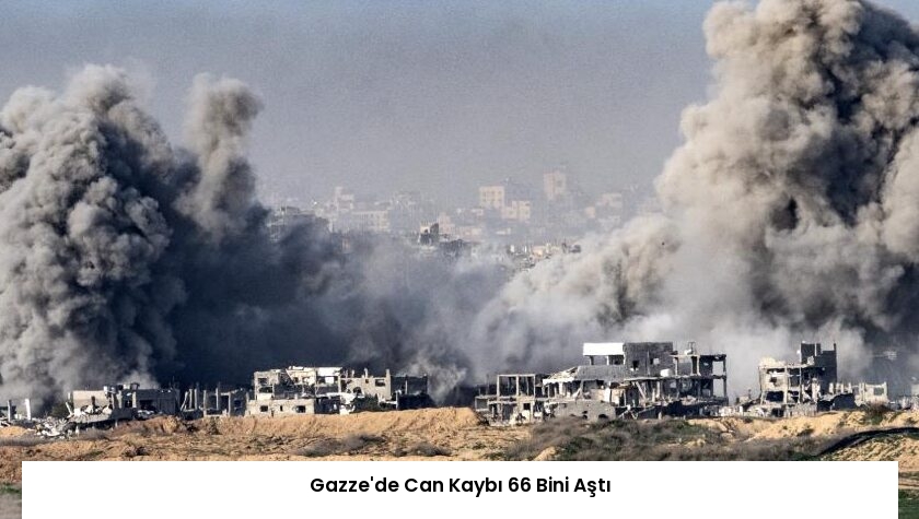 Gazze’de Can Kaybı 66 Bini Aştı