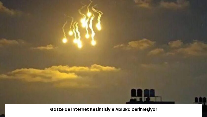 Gazze’de İnternet Kesintisiyle Abluka Derinleşiyor