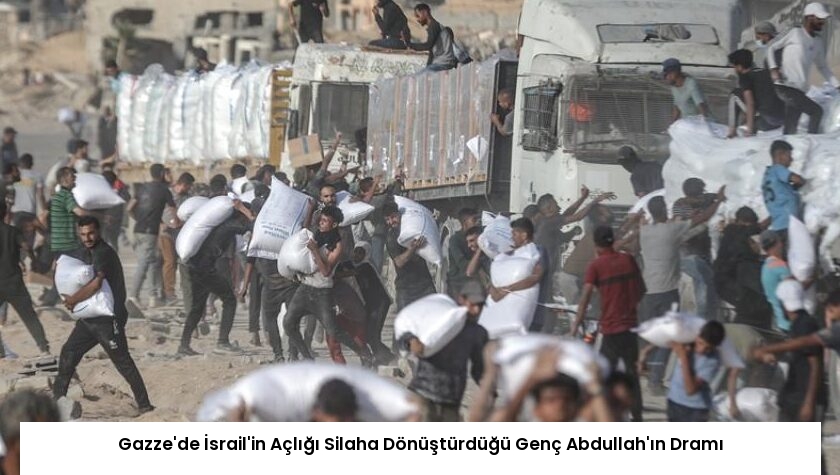 Gazze’de İsrail’in Açlığı Silaha Dönüştürdüğü Genç Abdullah’ın Dramı