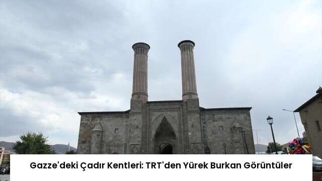 Gazze’deki Çadır Kentleri: TRT’den Yürek Burkan Görüntüler