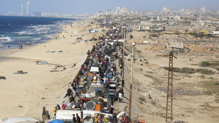 Gazze’deki Göç Durumu Uydu Görüntüleriyle Ortaya Çıktı
