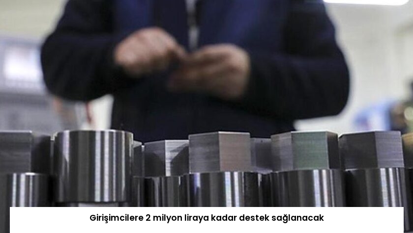 Girişimcilere 2 milyon liraya kadar destek sağlanacak