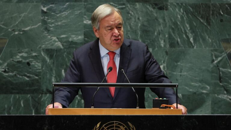 Guterres: İsrail’in Şiddeti Küresel Barışı Tehdit Ediyor