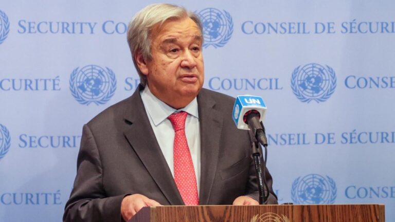 Guterres’ten İsrail’in UNIFIL’e Saldırısına İlişkin Endişe