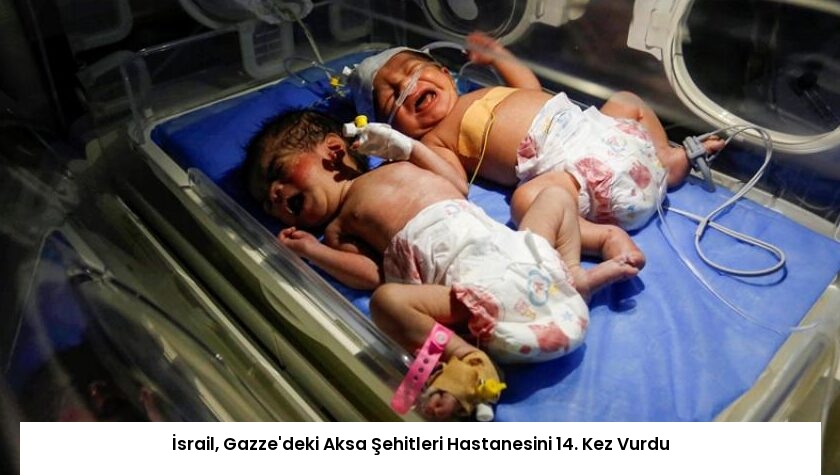 İsrail, Gazze’deki Aksa Şehitleri Hastanesini 14. Kez Vurdu