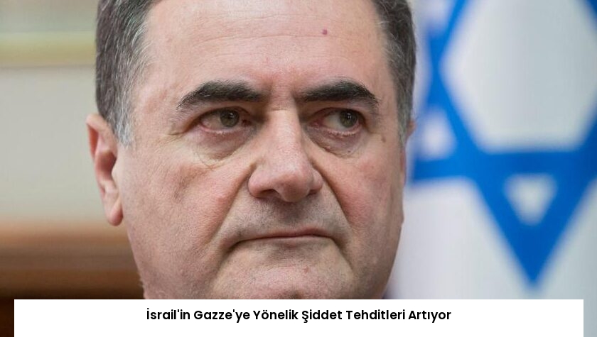 İsrail’in Gazze’ye Yönelik Şiddet Tehditleri Artıyor