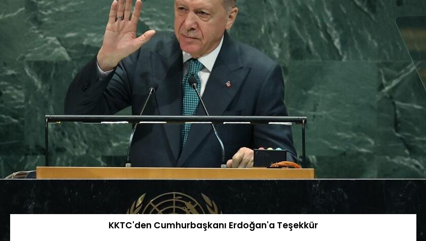 KKTC’den Cumhurbaşkanı Erdoğan’a Teşekkür