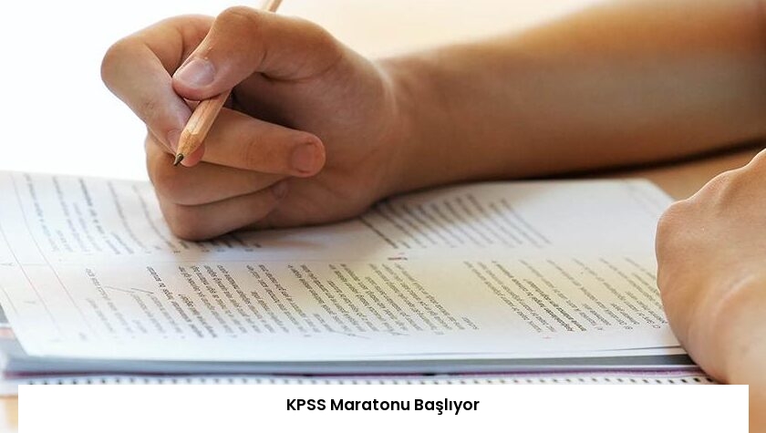KPSS Maratonu Başlıyor
