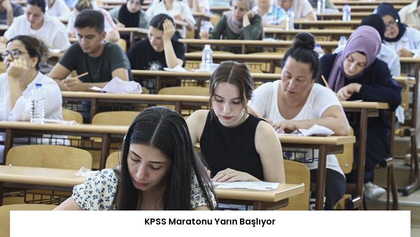 KPSS Maratonu Yarın Başlıyor