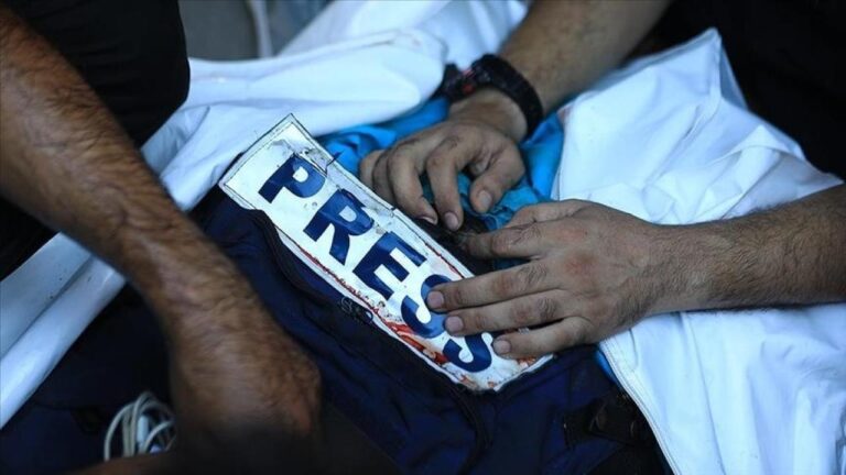 Küresel medya, İsrail’in gazeteci katliamına karşı ortak eylem başlatıyor