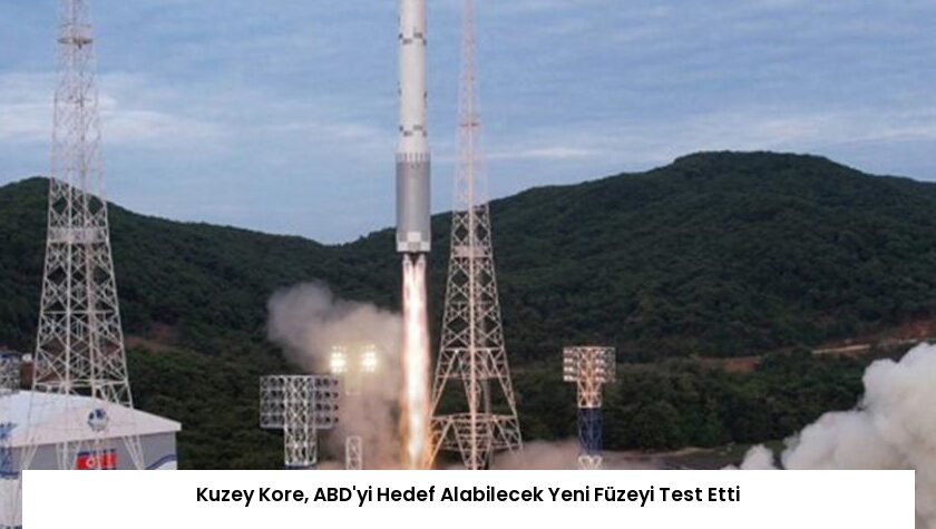 Kuzey Kore, ABD’yi Hedef Alabilecek Yeni Füzeyi Test Etti