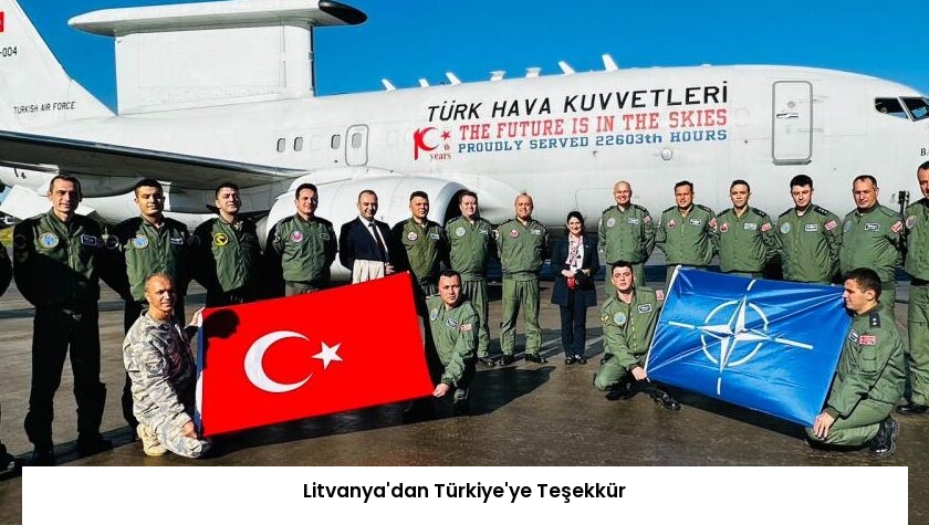 Litvanya’dan Türkiye’ye Teşekkür