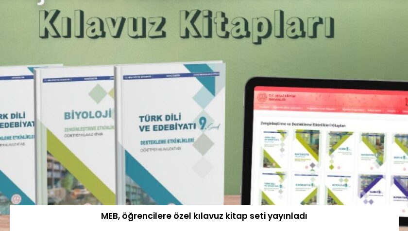 MEB, öğrencilere özel kılavuz kitap seti yayınladı