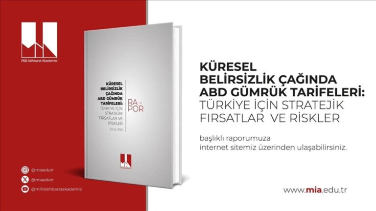 MİA Raporu: ABD Gümrük Tarifeleri Hakkında Bilgilendirme