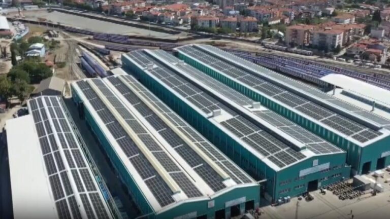 Milli Hızlı Tren Güneş Enerjisiyle Üretiliyor
