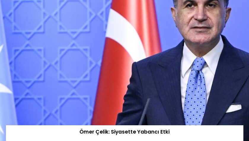 Ömer Çelik: Siyasette Yabancı Etki