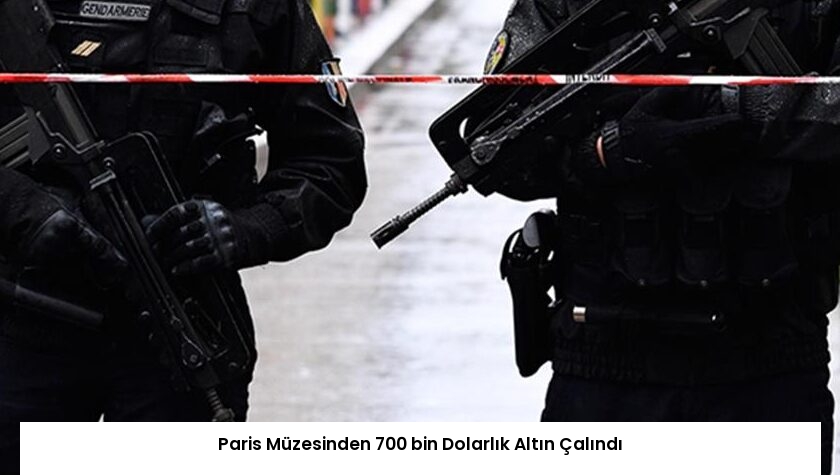 Paris Müzesinden 700 bin Dolarlık Altın Çalındı