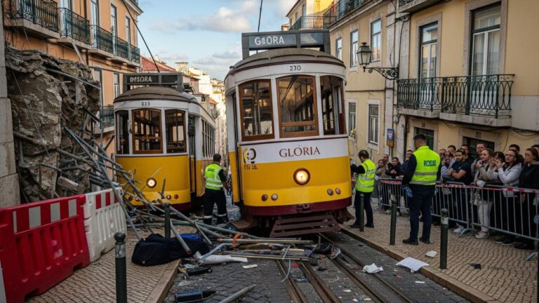 Portekiz’de Gloria Tramvayı Kaza Yaptı: 15 Ölü