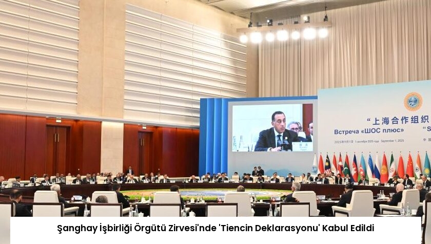 Şanghay İşbirliği Örgütü Zirvesi’nde ‘Tiencin Deklarasyonu’ Kabul Edildi